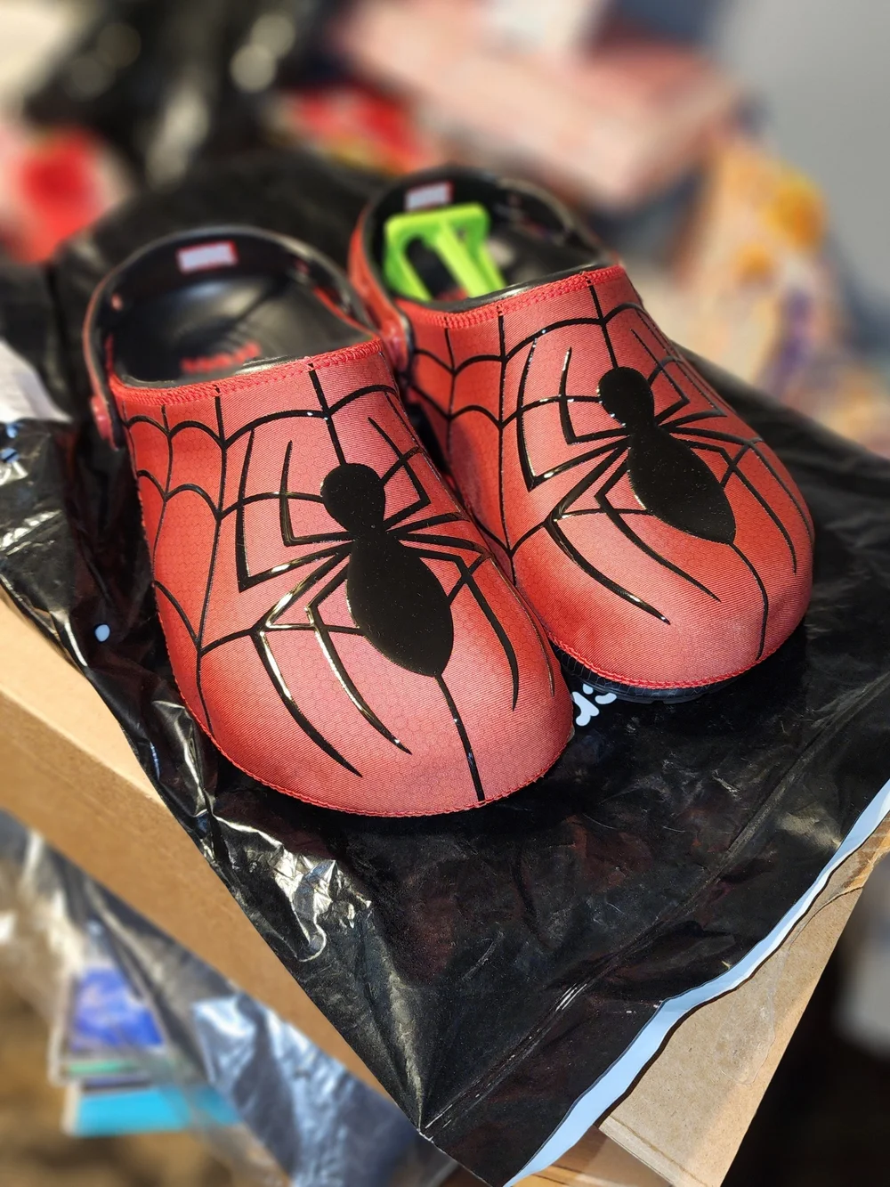 CROCS spider man